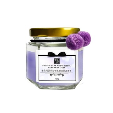 康朵 英國梨與小蒼蘭室內香氛擴香膏x10入組