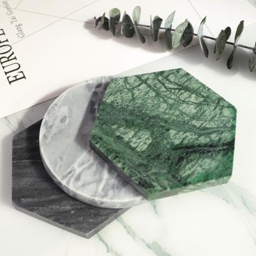 北歐ins大理石紋茶杯墊創意隔熱墊家用馬克杯墊咖啡杯墊拍照道具