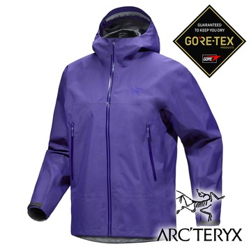 【Arc'teryx 始祖鳥】男 Beta單件式GT防水外套『聲波藍』X008584 戶外 露營 登山 健行 休閒 時尚 旅遊 Gore-tex 防水 外套