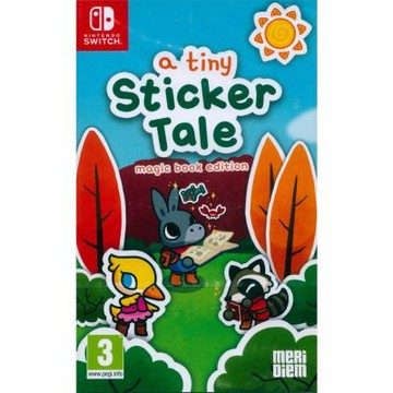 小小貼紙物語：魔法書版 A Tiny Sticker Tale - Magic Book Edition - NS SWITCH 中英日文歐版
