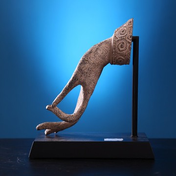 新中式禪意風水佛手擺件藝術電視柜樹脂裝飾工藝品玄關家居擺設纖