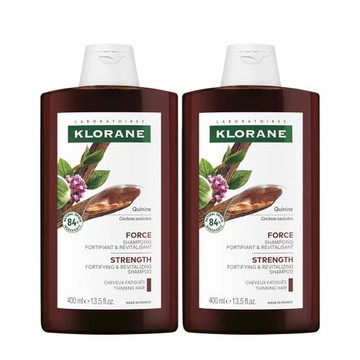 KLORANE蔻蘿蘭 養髮強韌洗髮精400ml(2入特惠)