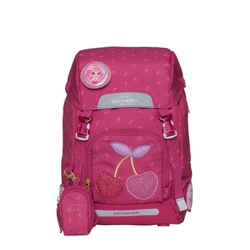 *【Beckmann】 Classic 兒童護脊書包 22L - 甜美櫻桃(適合110cm~140cm身高)
