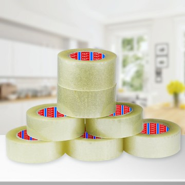 透明膠帶大號寬膠帶快遞打包封口膠布膠紙大卷高粘度納米雙面膠