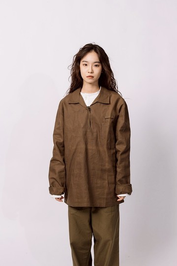 捷克軍用廚師罩衫.Czech Army chef  shirt.庫存新品.古着