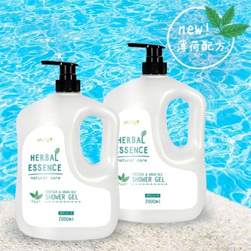 JoyLife 小蒼蘭香氛薄荷涼感草本植萃果油沐浴乳2000ml(2入)