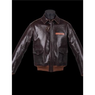 海盜出品大逃亡電影版A2樹膏苯胺茶芯馬皮A-2非TOYS MCCOY非FW