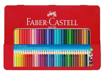德國 Faber-Castell 輝柏 2001 握得住 36色三角筆桿 水性色鉛筆 (112435)【APP滿額下單4%點數(單一帳號最高1000點)】7/31止