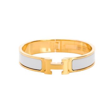 Hermes Clic H手環(白金)(PM) (H700001F 31) (內圈一處輕微刮痕)