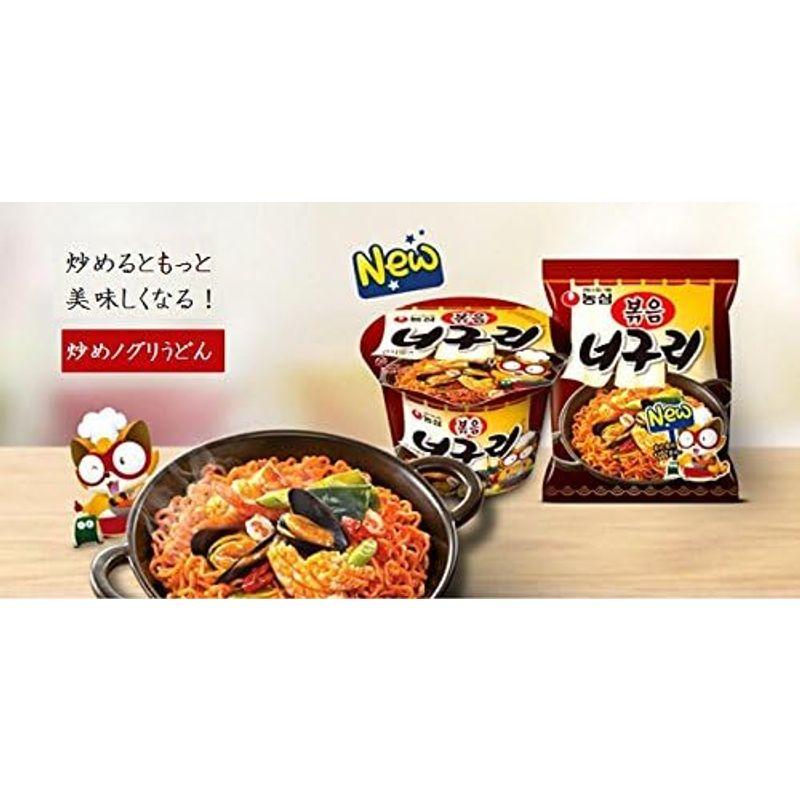 農心 炒めノグリうどん 137g 並行輸入品