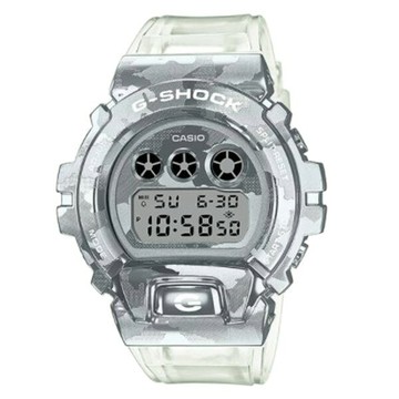 CASIO卡西歐G-SHOCK GM-6900SCM-1 簡約時尚冰酷迷彩設計風格配件49.7mm｜樂天領券現折★全館特惠中★指定刷卡回饋10%