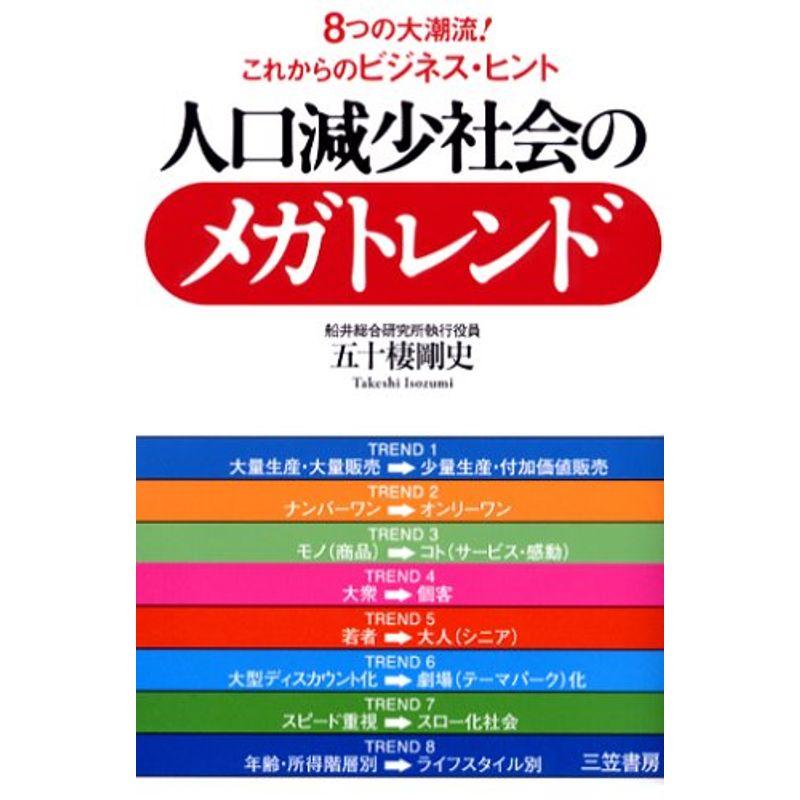 人口減少社会のメガトレンド?8つの大潮流これからのビジネス・ヒント