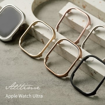 ALL TIME 配件館Apple Watch Ultra 49mm 輕量鋁合金邊框手錶保護殼