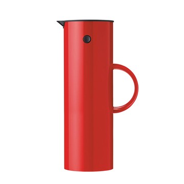 【暖心特惠】丹麥Stelton│啄木鳥真空保溫壺-紅-1L(TVBS來吧營業中選用品牌)