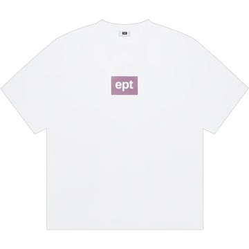 韓國 ept BOX LOGO TEE 粉圖騰 - M