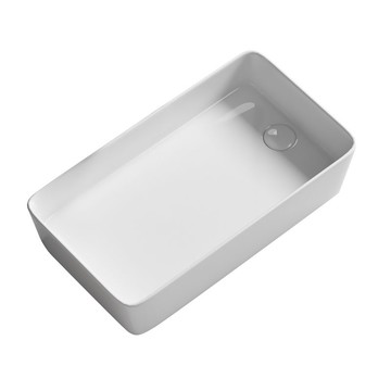 台灣公司貨 免運 家用臺上盆側下水陽臺衛生間洗臉盆方形陶瓷大號洗漱盆超薄 快速發貨