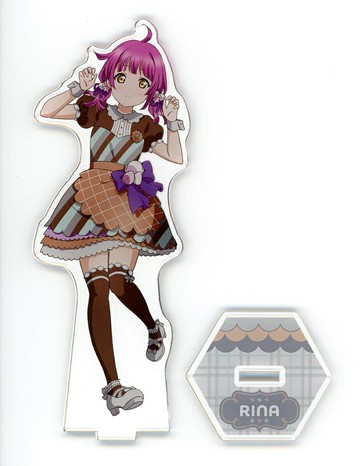 天王寺璃奈大壓剋力站(????Lets Niji巴菲冰淇淋！)"GiGo合作咖啡LOVELIVE！虹之?學園學校偶像同好會Lets Niji巴菲冰淇淋！"