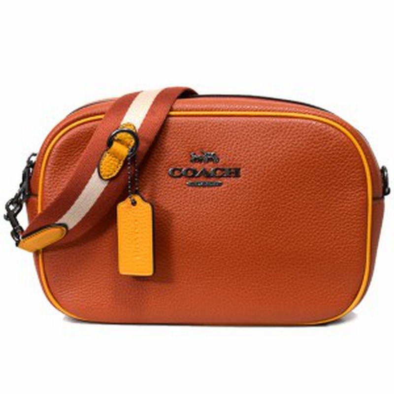 コーチ バッグ COACH ぺブルレザー ジェイミー カメラバッグ クロス