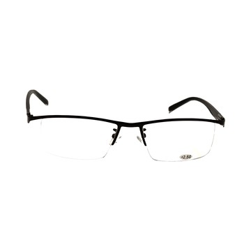 【MEGASOL】 斯文青中性眉框變色老花眼鏡(5BS-250度-深棕色)  深棕色  145 x 31mm  1入