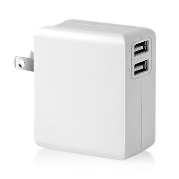 (2入)dr.battery電池王5v 2.4a雙輸出usb充電器