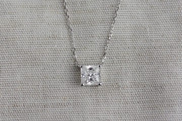 【禮物】Princess我的小公主・純銀項鍊厚鍍18K金