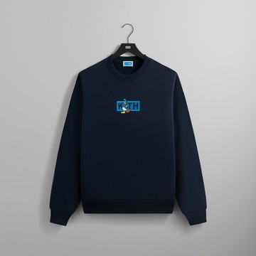 AirRoom 正品 2024AW Disney Kith for Donald 唐老鴨 BOX LOGO 水洗 大學T