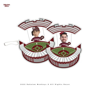 【隨機出貨】2025 球場造型壓克力吊飾