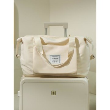 短途旅行包女輕便大容量旅游行李包折疊待產包收納袋出差便攜包