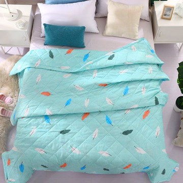 臺灣現/🎀毯子 毛毯 午休毯【半價促銷】可水洗空調被夏涼被雙人單人夏天薄被子舒適透氣兒童