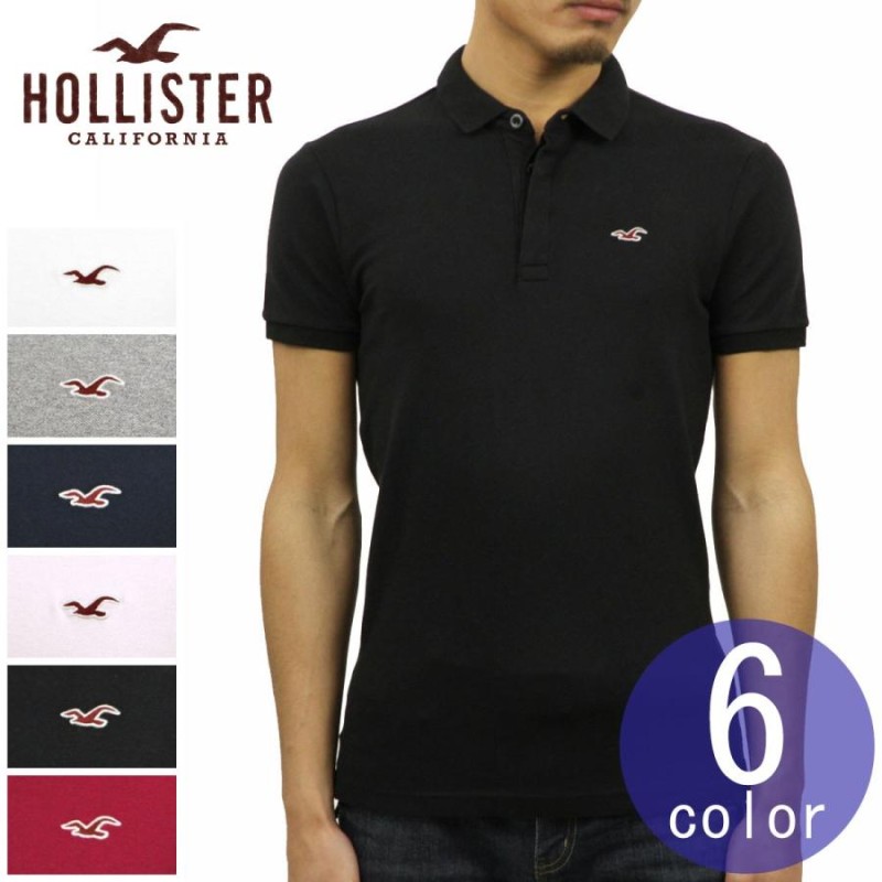 ホリスター HOLLISTER 正規品 メンズ スリムフィット ワンポイントロゴ
