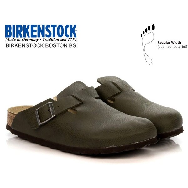 birkenstock boston green