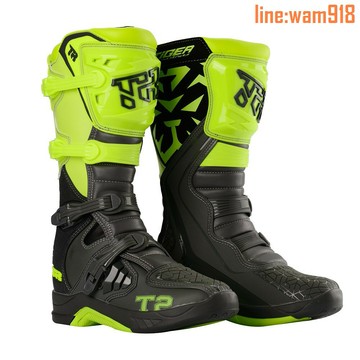 【店長推薦】R虎牌摩托車越野靴騎行長靴林道防摔拉力靴騎士裝備賽車鞋四季男