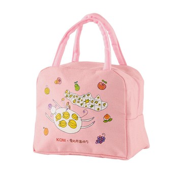 KOM - 童書聯名-童趣防水兒童手提便當袋 (水果牛1入)