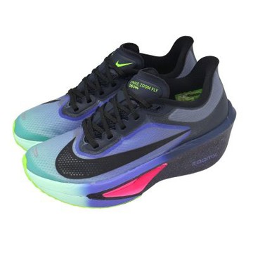 Nike 競速跑鞋 W Zoom Fly 6 Glam 女鞋 黑 藍 氣墊 碳板 慢跑鞋 IO9566-400
