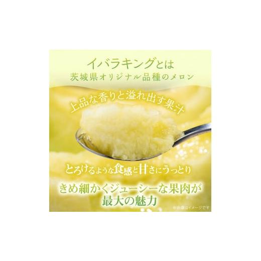 ふるさと納税 茨城県 鉾田市 イバラキングメロン（1.2kg以上×3〜5個）