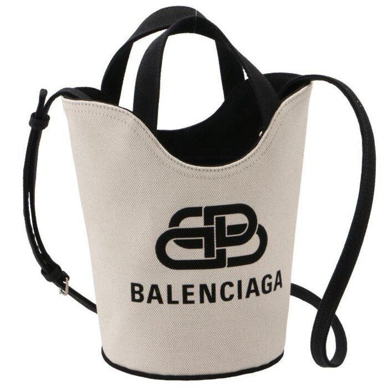 バレンシアガ BALENCIAGA ショルダーバッグ ウェーブ XS キャンバス ...