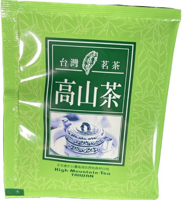 【美而佳茶行】高山烏龍茶包( 2~3克 , 有線頭有外包裝 )