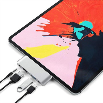 擴展塢 USB-C 多功能筆電擴展底座 HDMI type-c集線器switch游戲機電腦高清usbc適用ipad四合一擴展塢