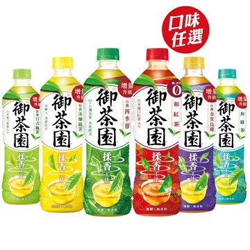 御茶園 寶特瓶590ml (24入X2箱)(口味任選)