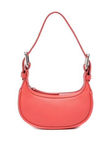 BY FAR - Baby Cush shoulder bag - women - Cotton/Bullhide Leather - One Size - Orange