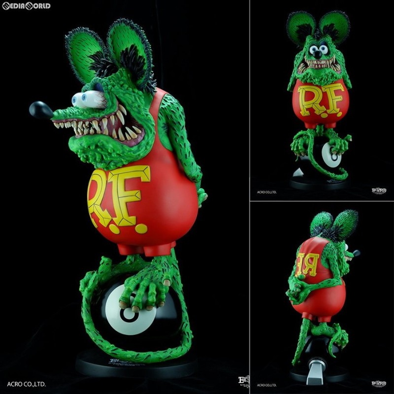 新品即納』{FIG}(再販)RAT FINK(ラットフィンク) (8Ball) ソフビ製塗装