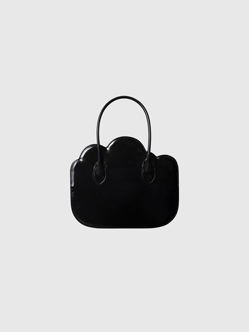 CLOUD BAG_PATENT BLACK