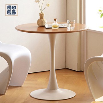 免運 茶几 餐廳茶几 客廳茶几 茶幾桌客廳家用郁金香奶茶店咖啡臺洽談餐桌接待簡約休閑小圓桌子工廠直銷 可開發票 售後保障 全館八折 5yy815