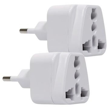 Home Planet 旅行用多功能轉換插頭 歐規  2個