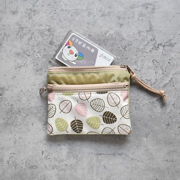 旅行防水錢包零錢袋 卡袋 收納小袋_小葉飄飄