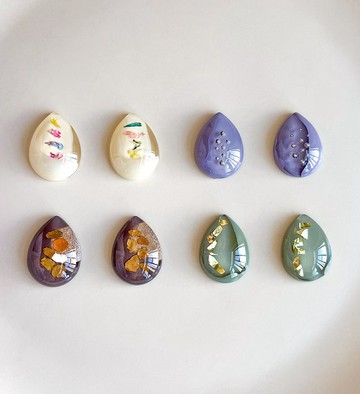 優雅四季水滴系列耳環- The Seasons Collection