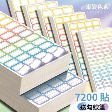 🥇金牌賣家 優選直營💎不乾膠標籤貼紙手寫可粘貼自粘性標籤貼口取紙辦公分類便籤貼標記