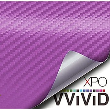 【VVIVID 加拿大 乾碳纖維紫】鑄造改色膜｜汽車貼膜 包膜 車身貼紙｜Car Wrap｜【JY眾悅】現貨