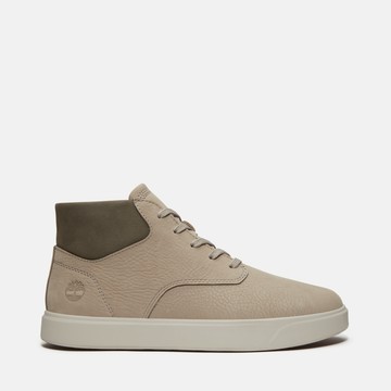 Timberland 男款淺灰褐色中筒休閒鞋｜A6BW6EO2