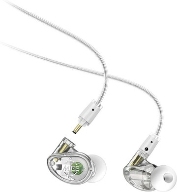 [o美國直購] 耳機 MEE Professional MX3 PRO Customizable Noise-Isolating Universal-Fit Modular Musician’s in-Ear Monitors (Clear)